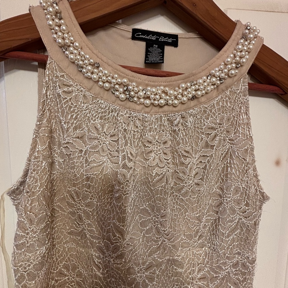 Beaded Lace Top